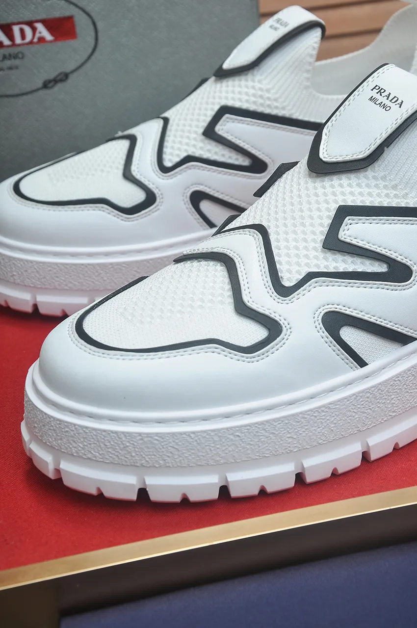 Men's shoes 💰620💶【PRADA】Top original, new season, high quality original goods, top imported calfskin with original imported glue, imported cowhide inside with original cowhide feet, original outsole! Quality guaranteed! Code 38-45 (45 customized)